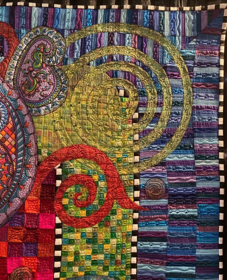 "Boteh Symphony" by Claudia Pfeil - Border